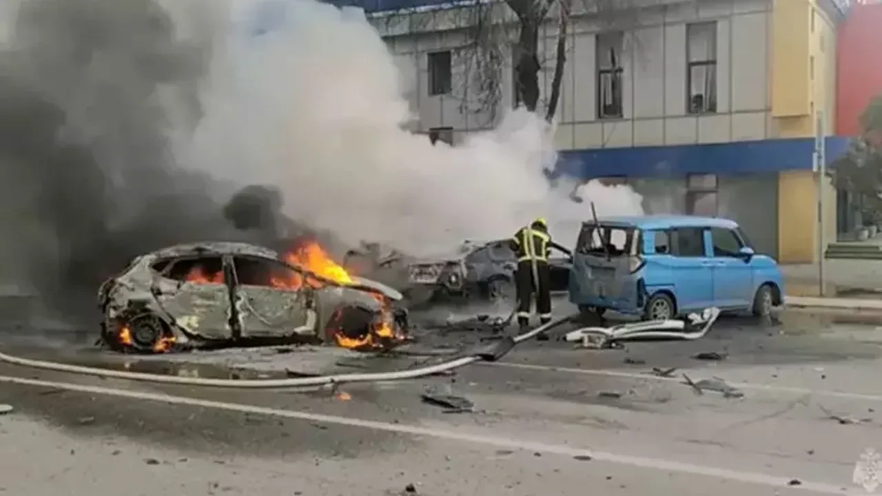 Ukrayna benzin istasyonunu hedef aldı! Rusya ölü ve yaralı olduğunu açıkladı