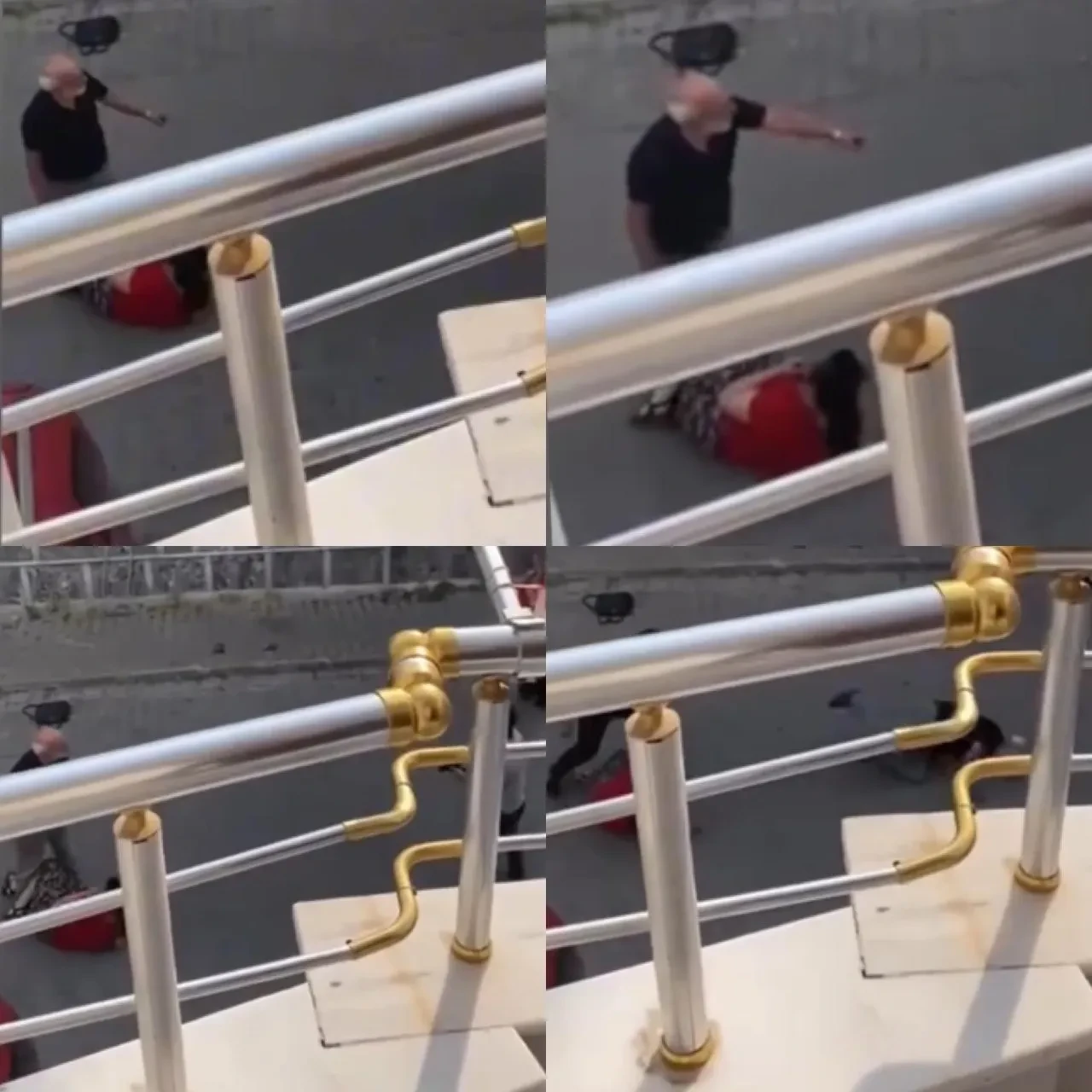 Boşanma aşamasındaki eşini bıçakla rehin aldı! Vatandaş tek hamleyle kurtardı