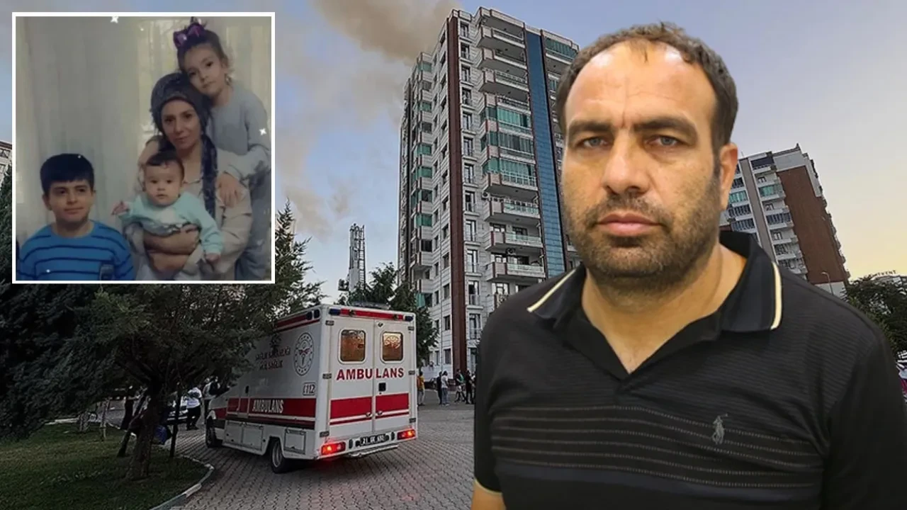 Diyarbakır'daki yangında tüm ailesini yitiren baba yürek yakan detayları anlattı