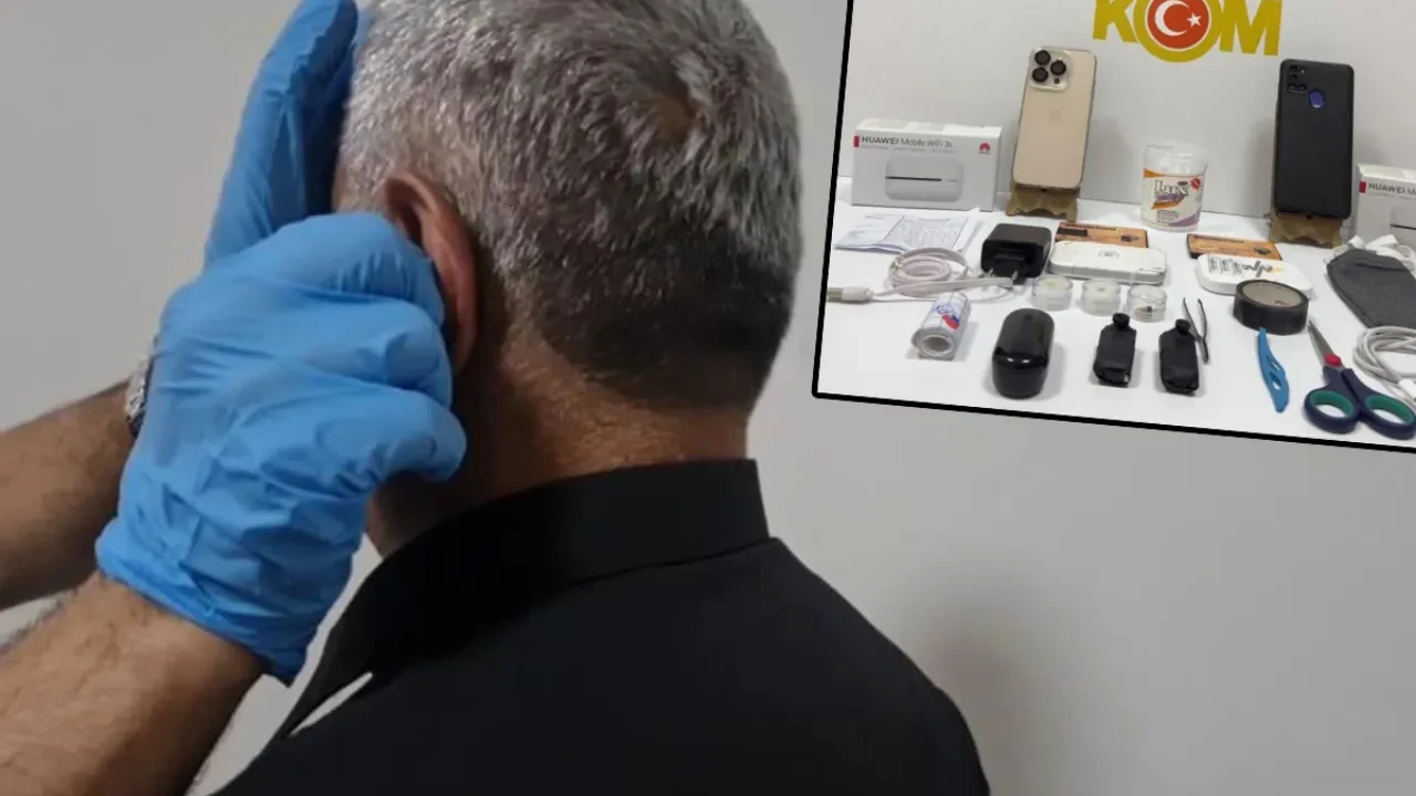 Düzeneği hazırlayana kadar çalışsa sınavı geçerdi! Kopyacılar fena yakalandı