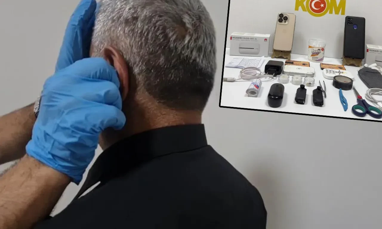 Düzeneği hazırlayana kadar çalışsa sınavı geçerdi! Kopyacılar fena yakalandı