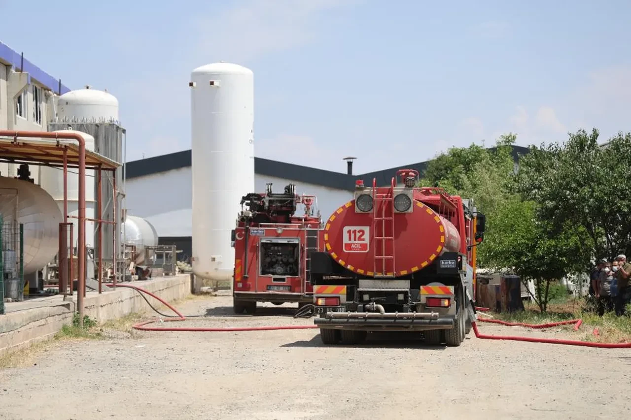 Gaz dolum tesisinde patlama! Bölgeye çok sayıda ekip sevk edildi
