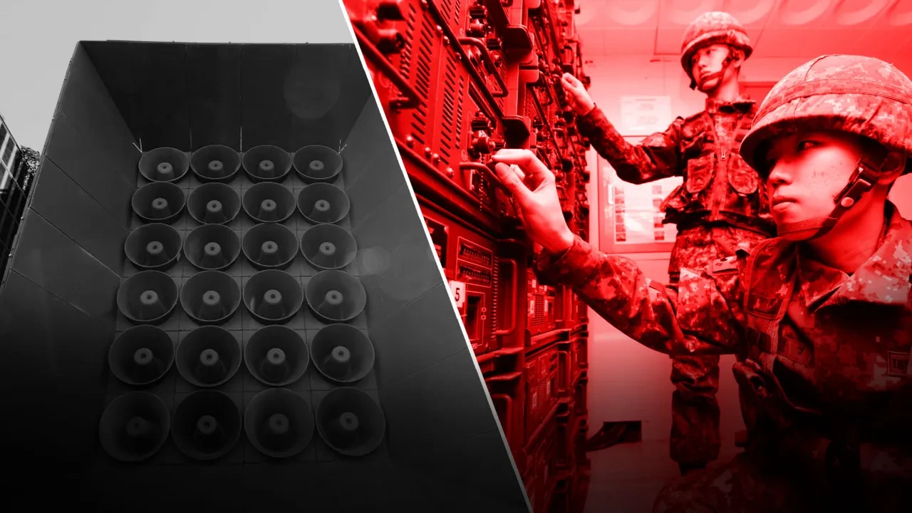 Güney Kore'den Kuzey'e zeytin dalı! Sınırdaki propaganda hoparlörleri kapatıldı