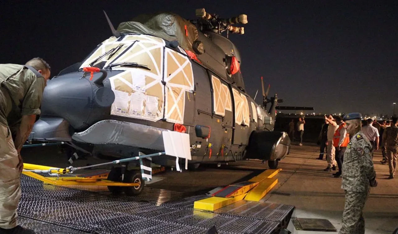 Irak'a Fransa kanı! Çok amaçlı helikopterlerin ilk partisi teslim alındı