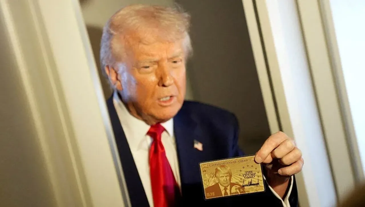 ABD lideri Trump, zenginlere 'altın kart' için adres verdi, başvurular başladı