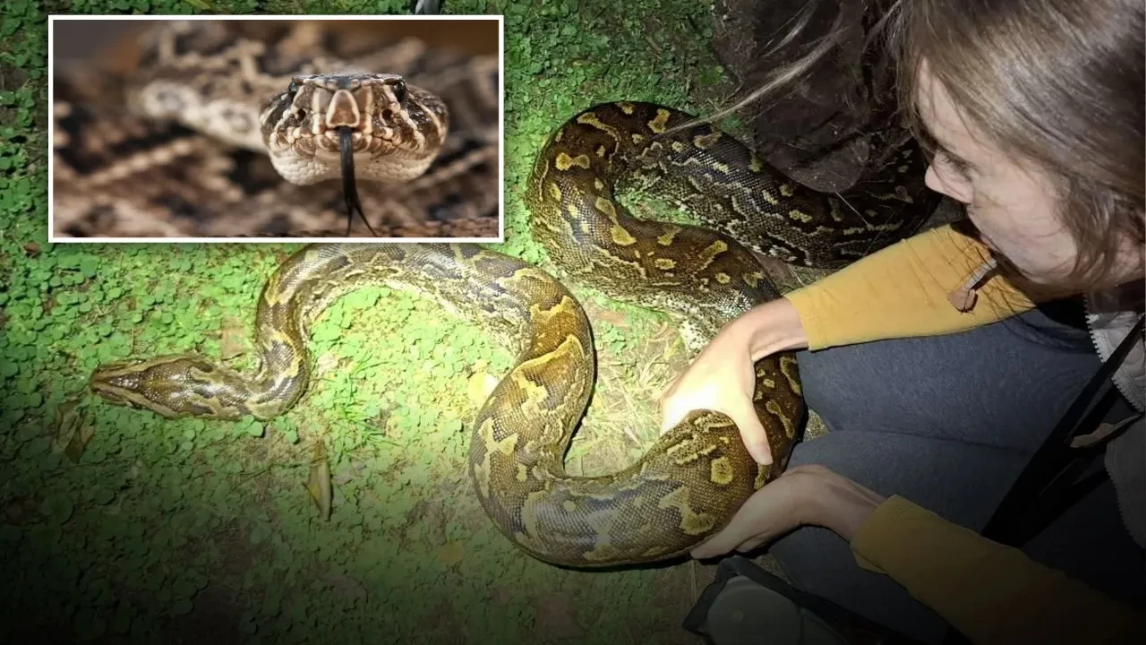 ABD'yi pitonlar sardı! Otobüs dolusu yılan öldürüldü