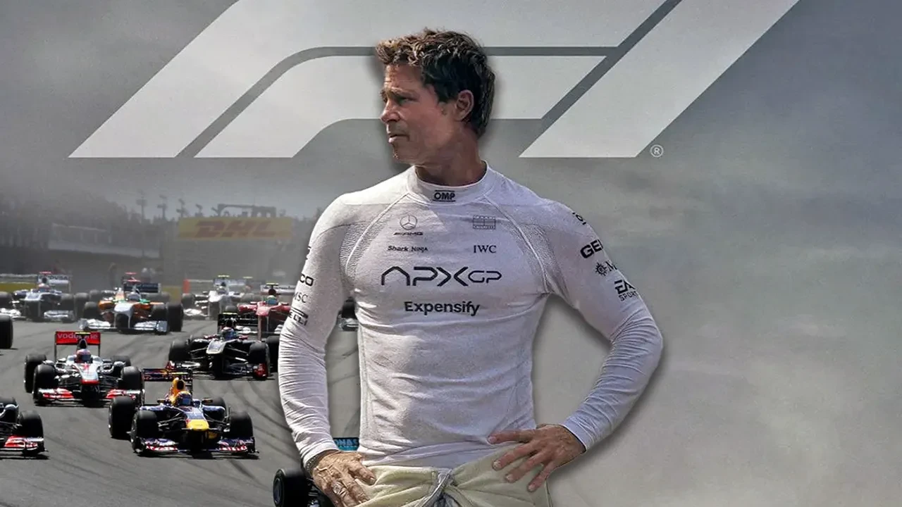 Brad Pitt pistte! Büyük F1 hayali gerçek oluyor