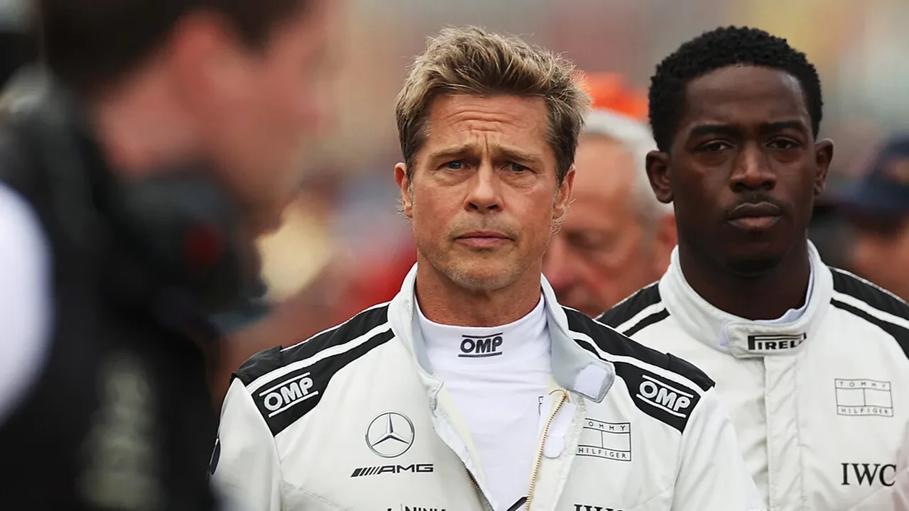 Brad Pitt pistte! Büyük F1 hayali gerçek oluyor