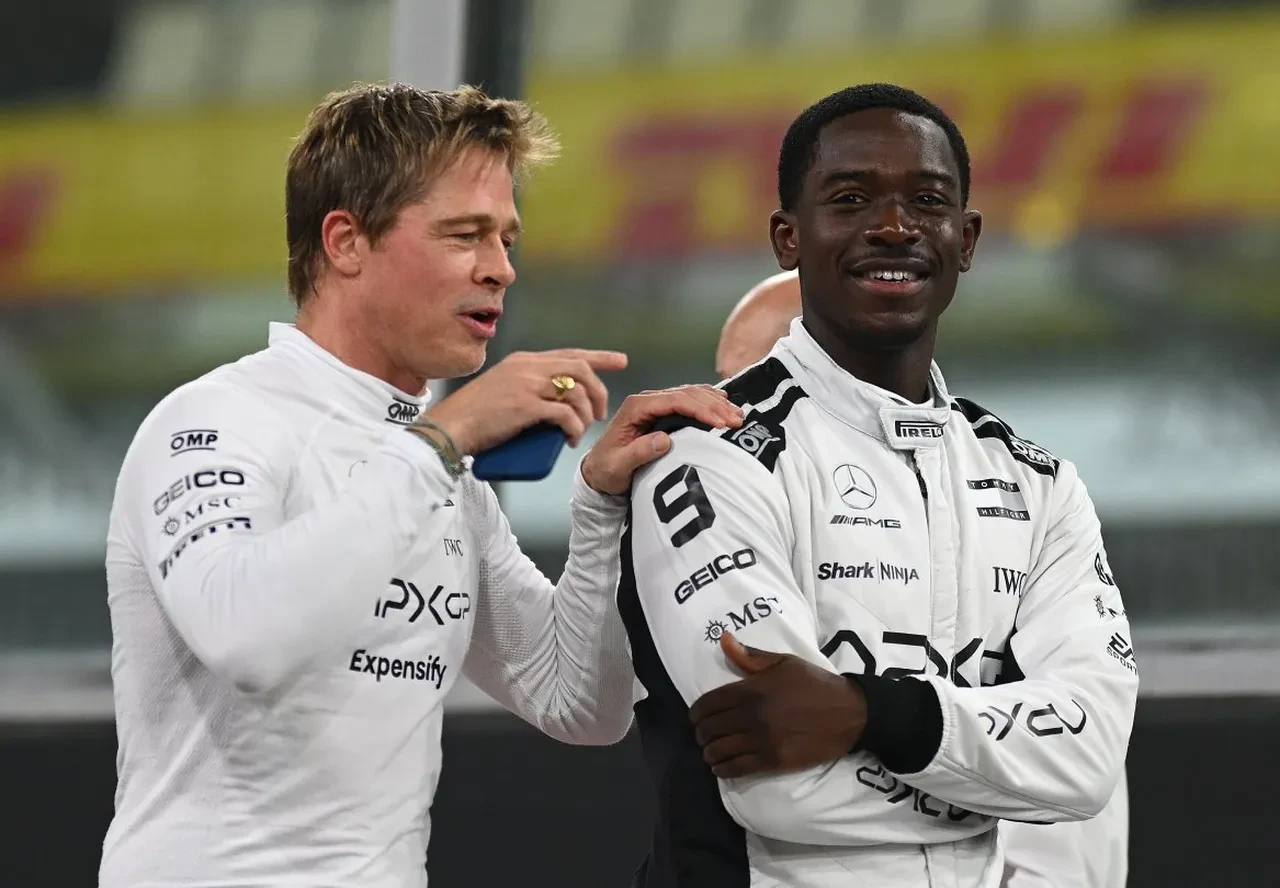 Brad Pitt pistte! Büyük F1 hayali gerçek oluyor
