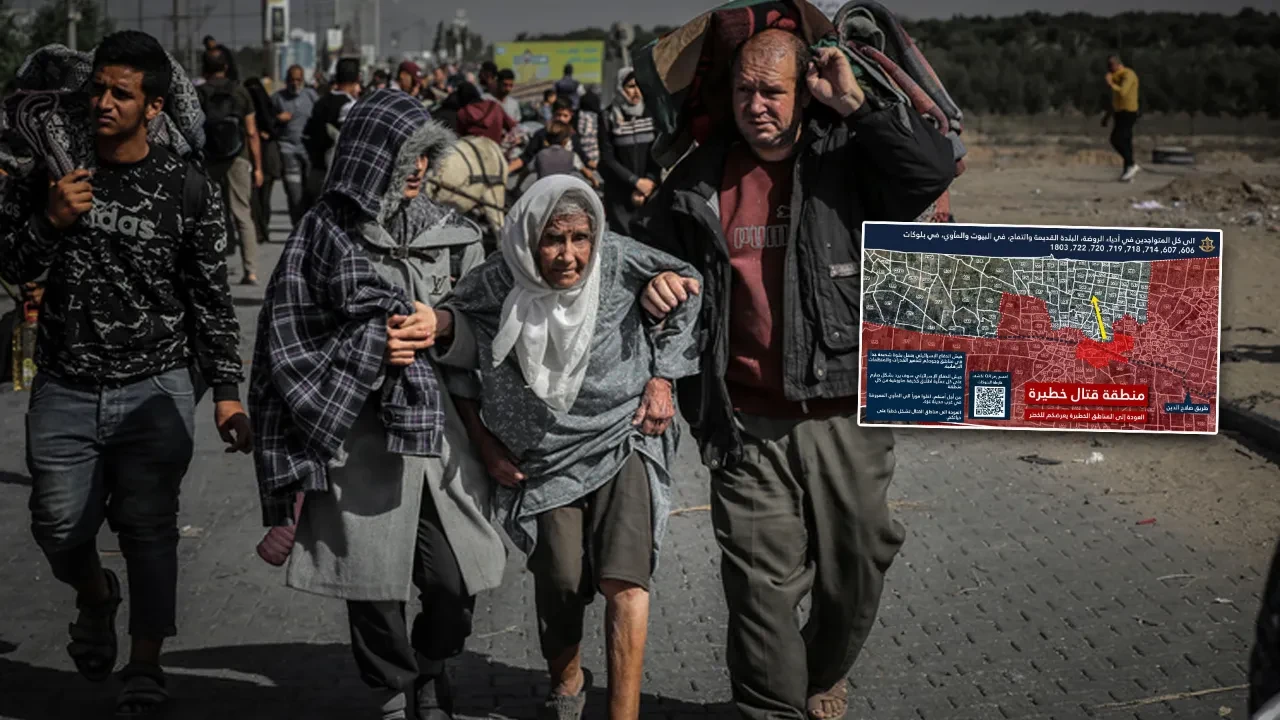 İsrail'den Gazze için yeni sürgün emri: Kuzeydekileri güneye gönderiyorlar