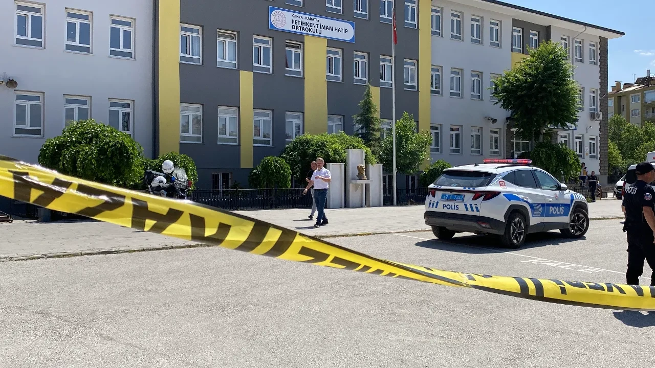Konya'da bir okulda silahlı saldırı! Rehberlik öğretmeni hayatını kaybetti