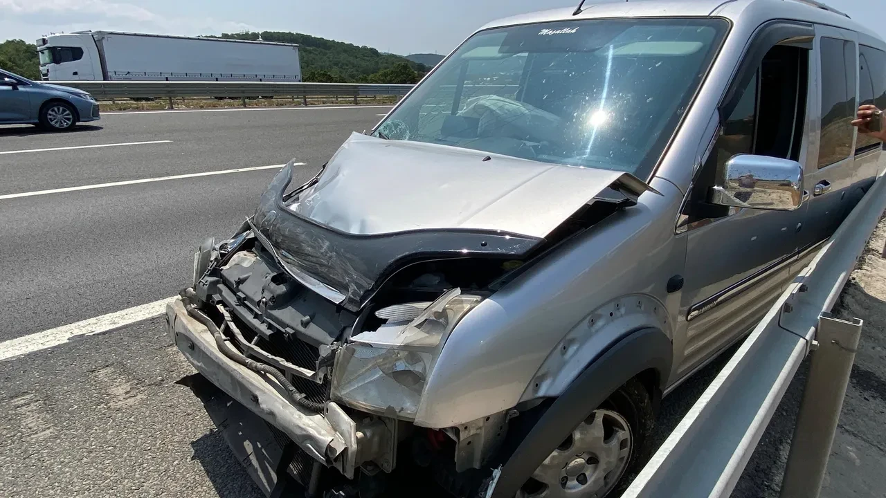 Kuzey Marmara Otoyolu'nda kaza: 3 yaralı