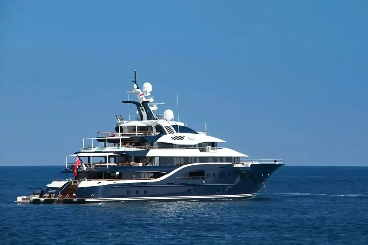 Suudi Prens Fethiye'de! 140 tonluk yakıt ikmali yaptı