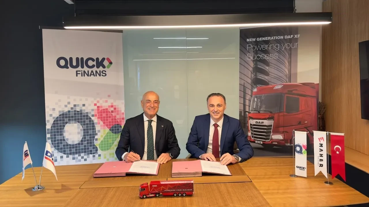 Yeni nesil araçlarda yeni nesil finansman: Quick Finans ve DAF Trucks Türkiye iş birliği başladı