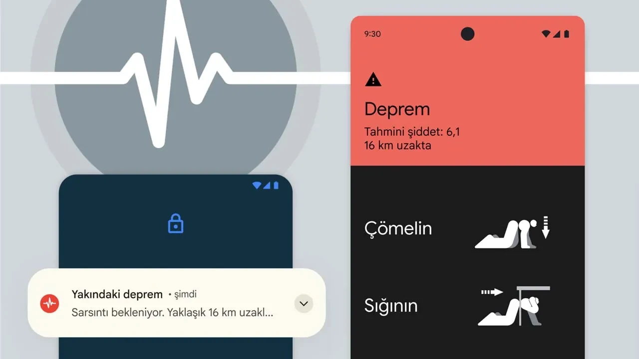 Android deprem uyarı sistemi genişliyor: Akıllı saatlere geliyor