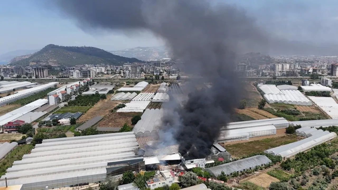 Antalya'da korkunç yangın! Ekipler seferber oldu