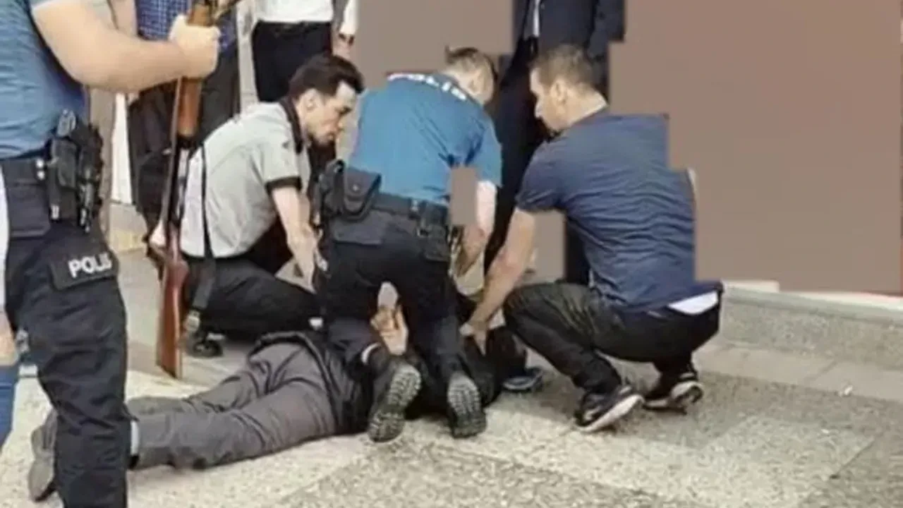 Bankadan istediği kredi verilmeyince pompalı tüfekle dehşet saçtı!