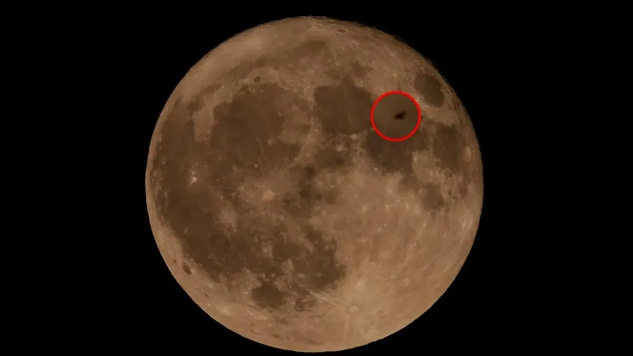 Dolunayı çekmek istemişti... Kadrajına gireni görünce şoke oldu