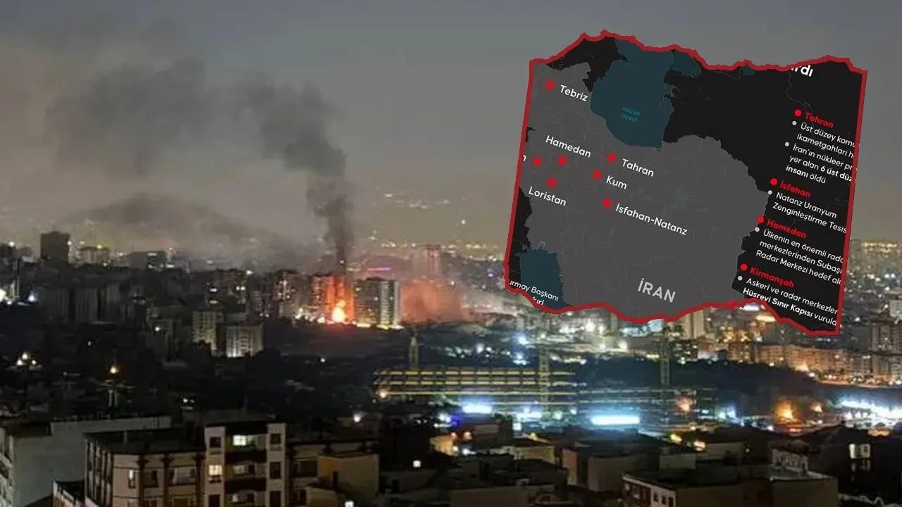 İsrail İran'da nereleri vurdu son dakika? Hedef alınan yerler şaşırttı