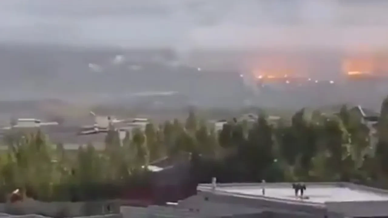 İsrail Tebriz'de hava üssünü vurdu