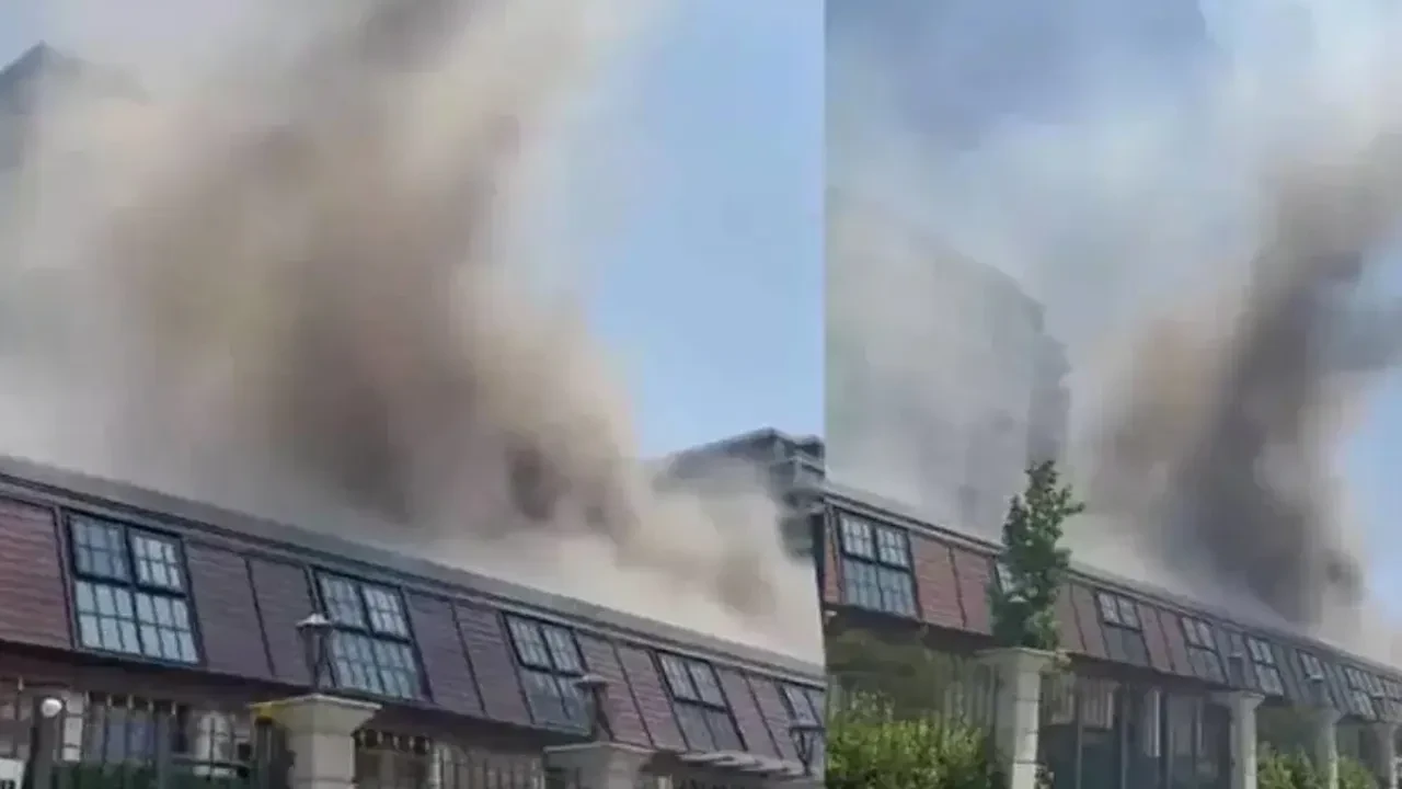İstanbul Zeytinburnu'nda restoranda yangın