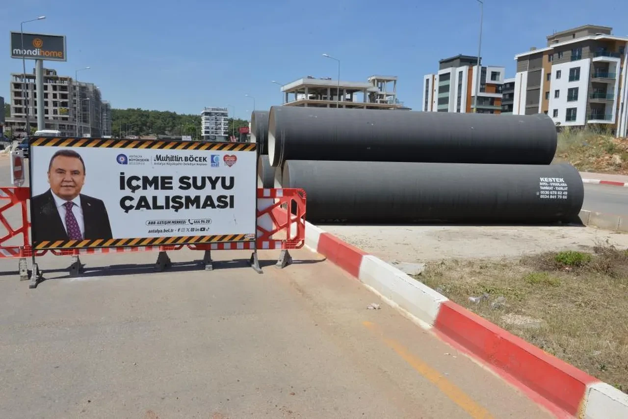 Antalya'ya 1 milyar 250 milyon TL'lik su altyapısı yatırımı