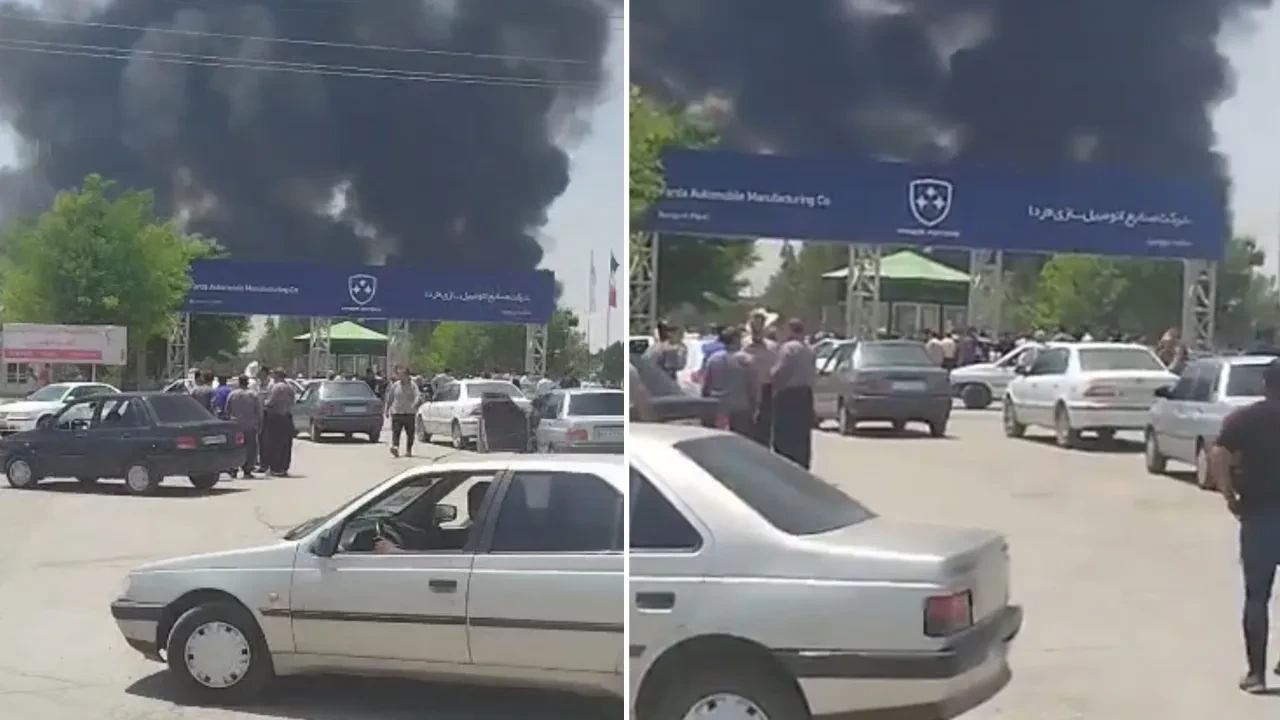 İsrail, İran'a ait iki eyalete saldırdı! Kışla ve otomotiv fabrikası havaya uçuruldu