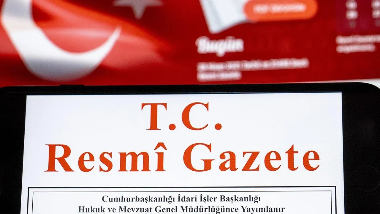 Resmi Gazete’de yayımlandı