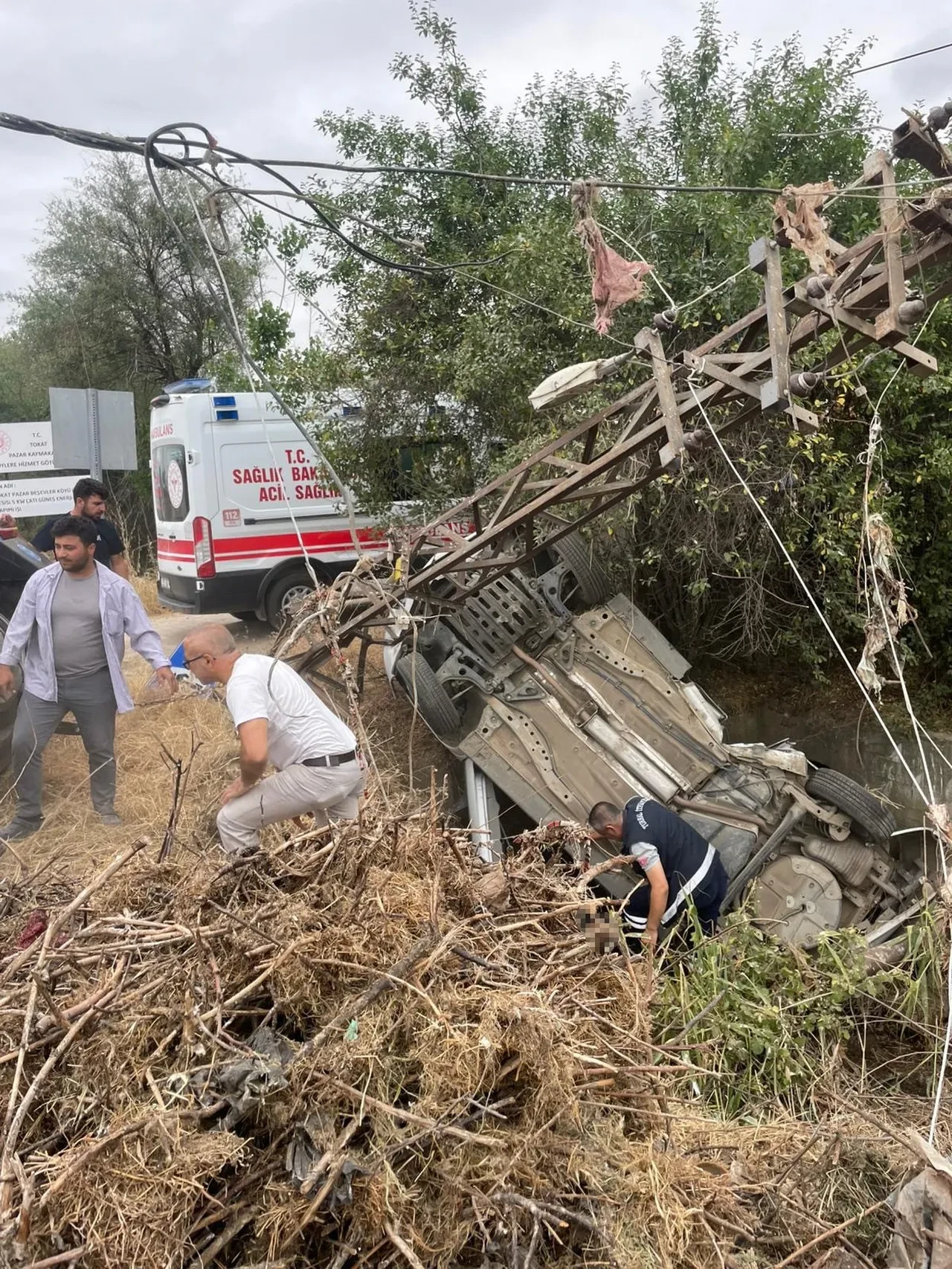 Tokat'ta trafik kazası: Kadın sürücüden acı haber