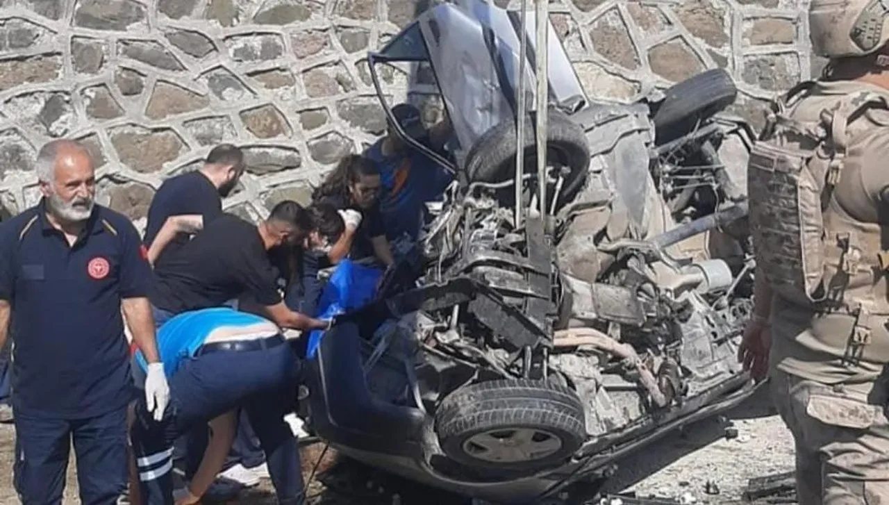 Tunceli'de katliam gibi kaza: 1'i ağır 6 yaralı