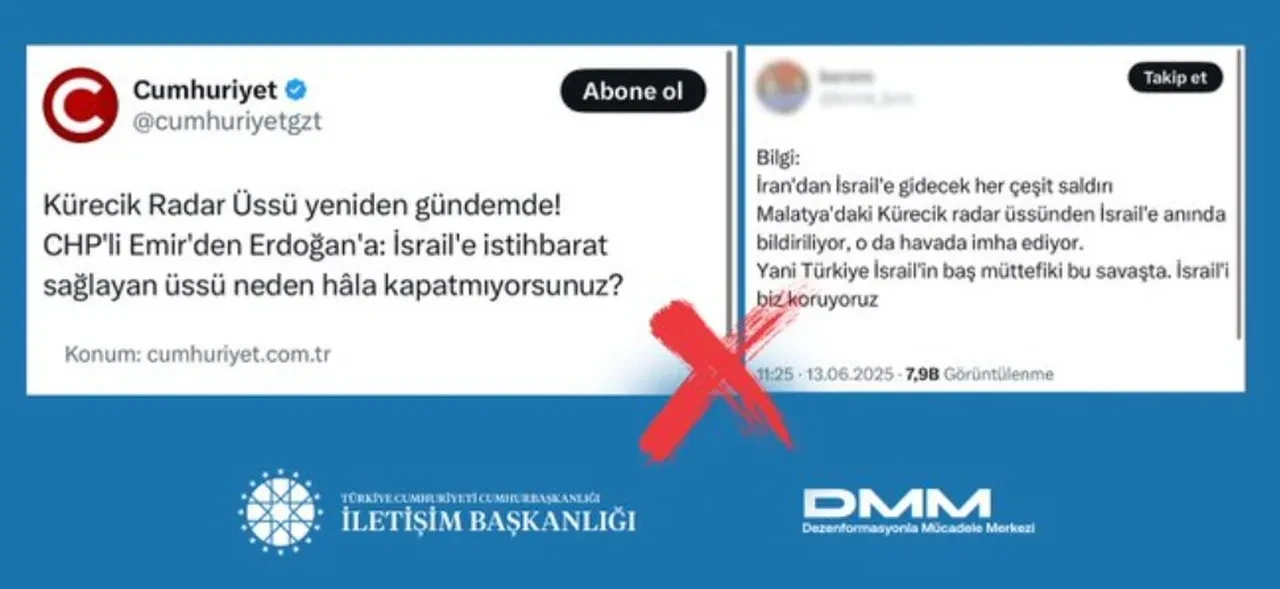 Türkiye üzerinden İsrail'e bilgi aktarılıyor iddiası! DMM'den 5'inci kol faaliyeti uyarısı