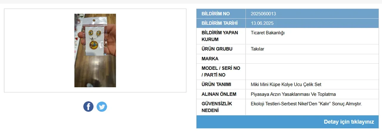 Bakanlık tarafından yasaklandı! Bu çocuk ürünleri sağlığa zararlı çıktı