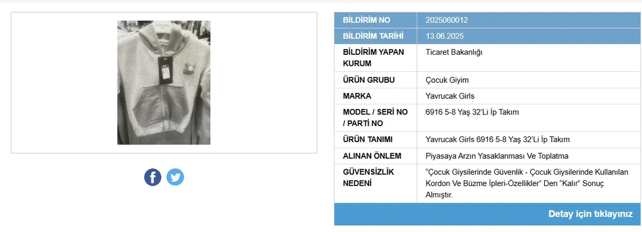 Bakanlık tarafından yasaklandı! Bu çocuk ürünleri sağlığa zararlı çıktı