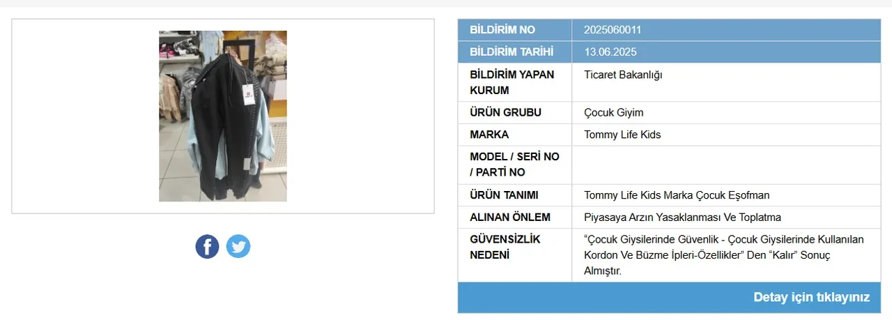 Bakanlık tarafından yasaklandı! Bu çocuk ürünleri sağlığa zararlı çıktı