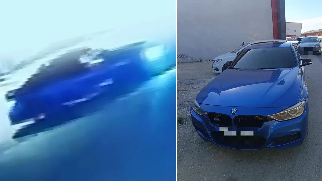 Drift atan magandanın cezası ağır oldu! Hem arabası gitti hem ehliyeti hem de parası