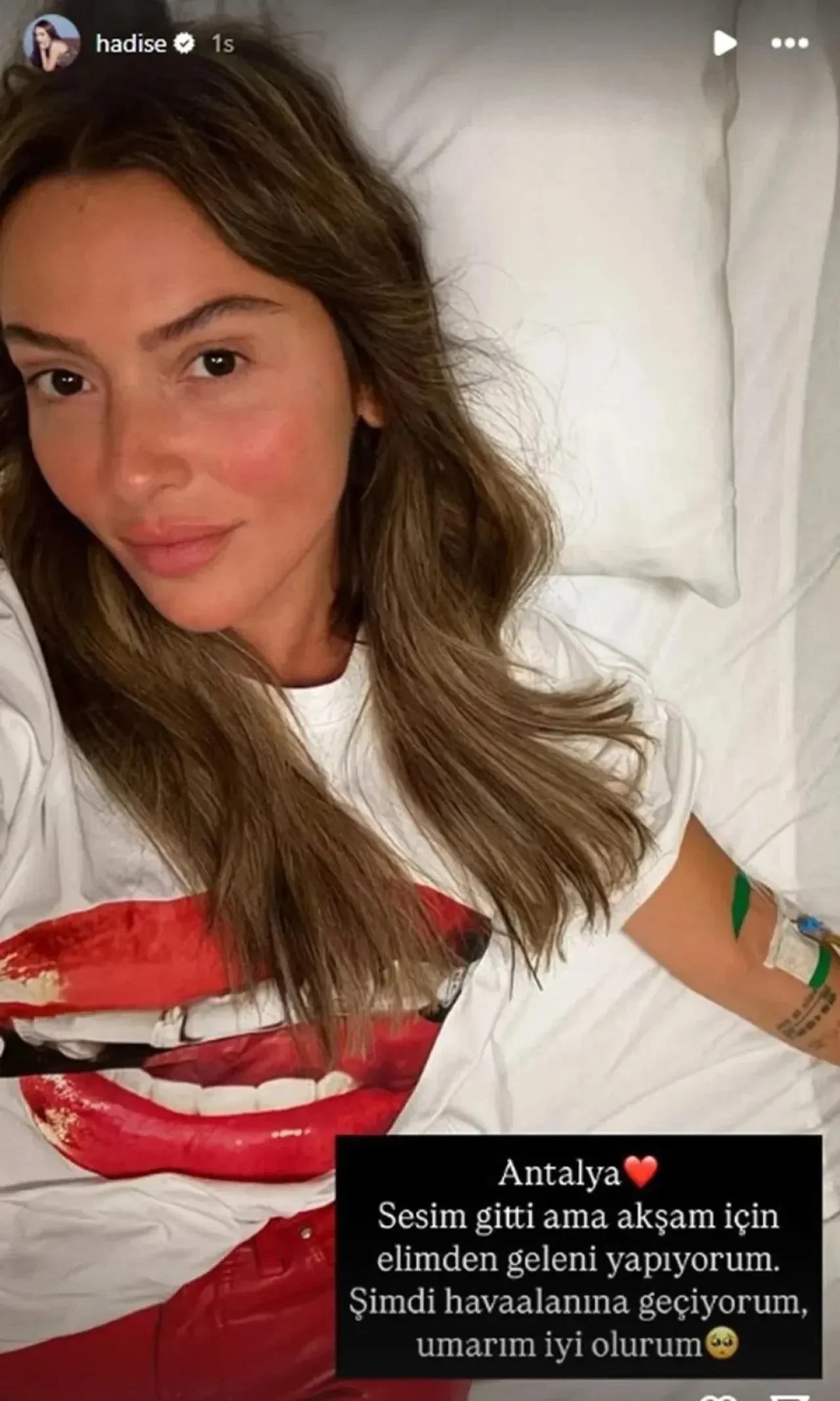 Hadise'den hayranlarını üzen açıklama! "Sesim gitti"