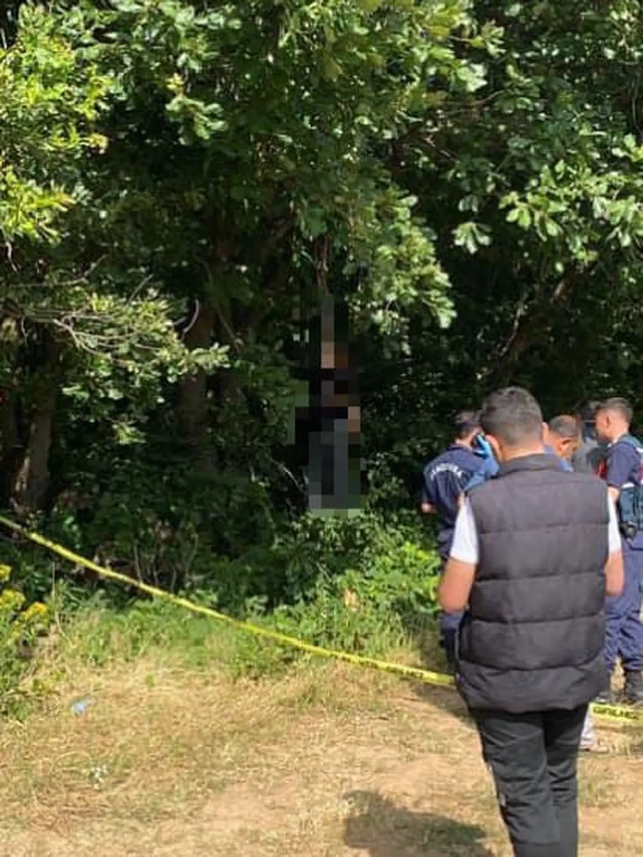 Samsun'da korkunç olay! Uzman Çavuş ağaca asılı bulundu