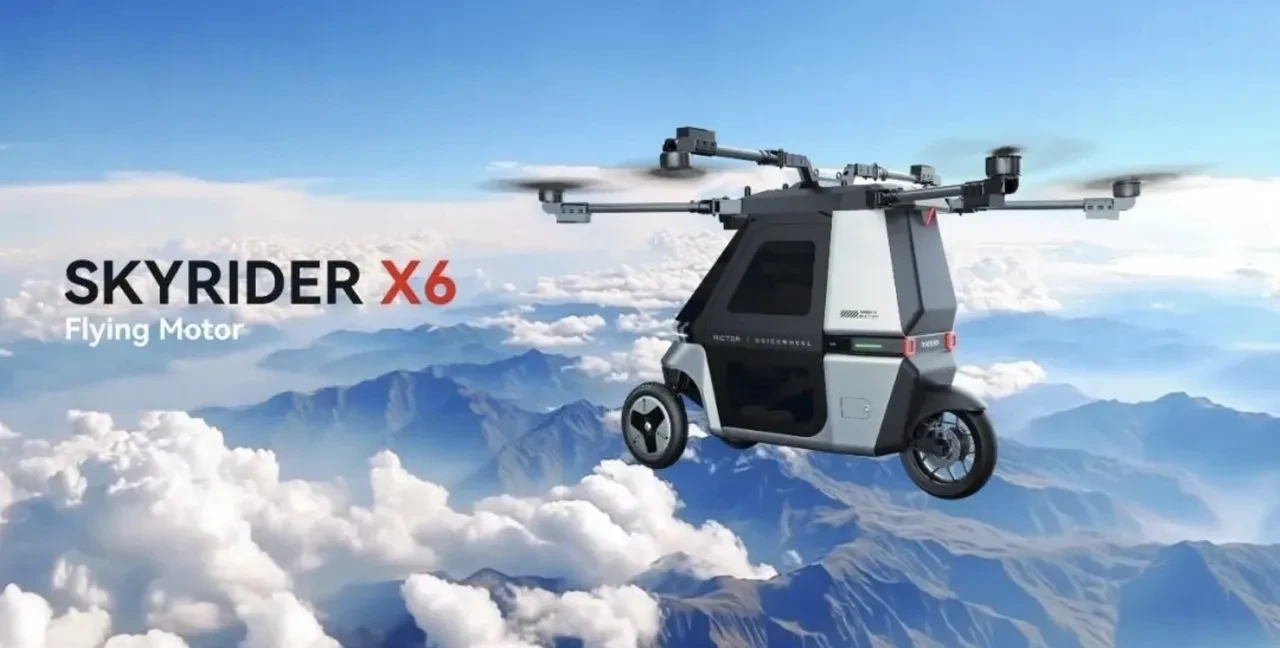 Çinlilerin uçan bisiklet modeli tanıtıldı: İşte fiyatı ve özellikleri