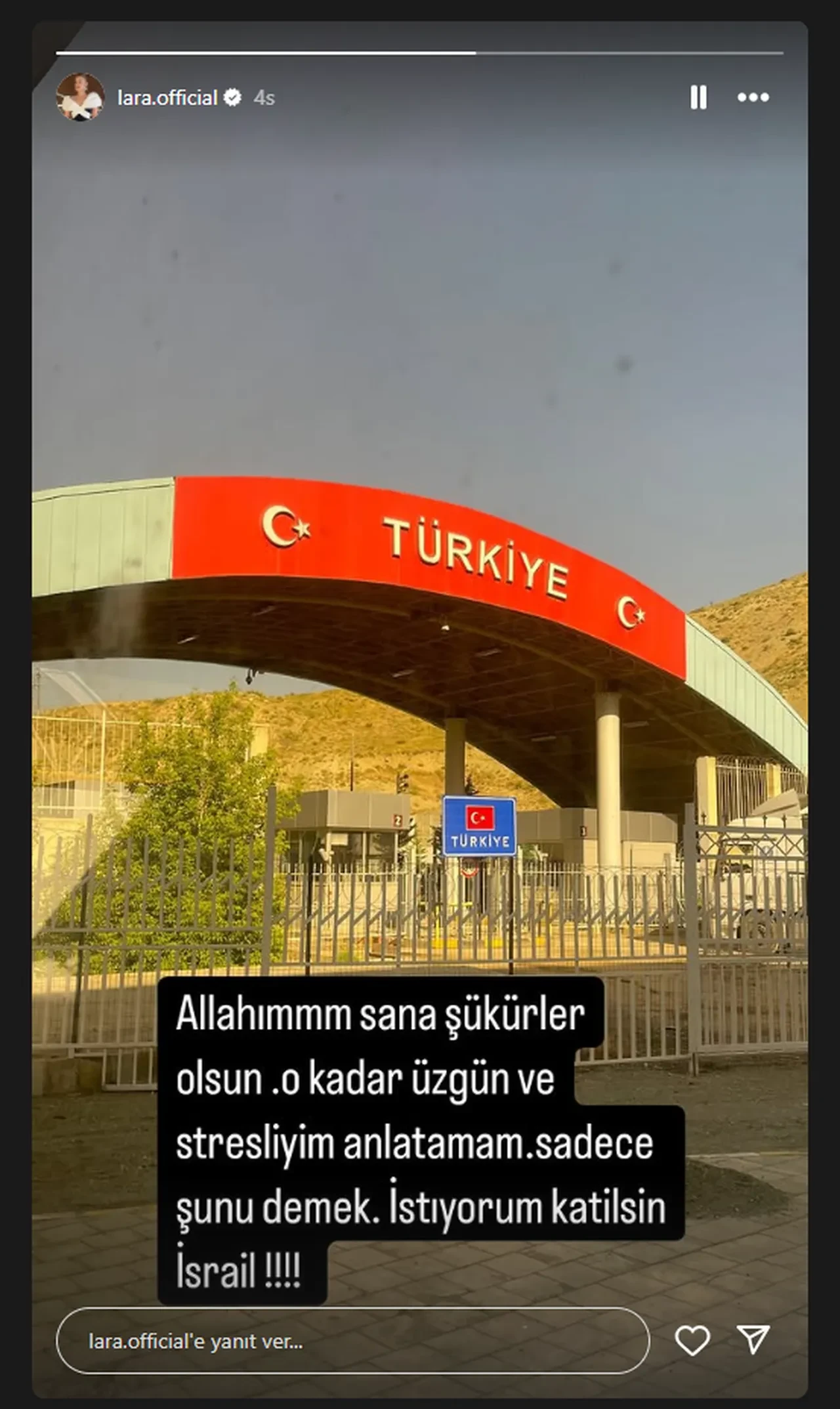 İran'da savaşın ortasında kalan şarkıcı Lara'dan yeni haber