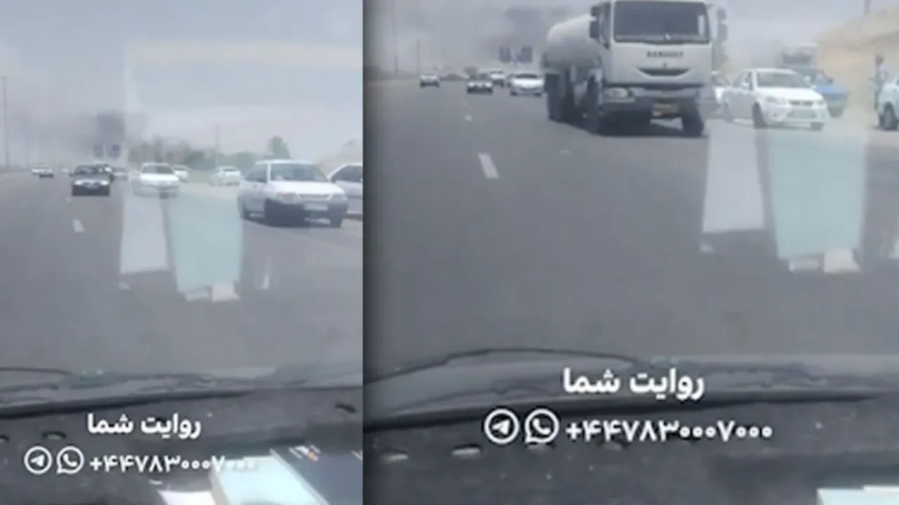 İsrail, tahliye çağrısının ardından İran'da otoyolu bombaladı
