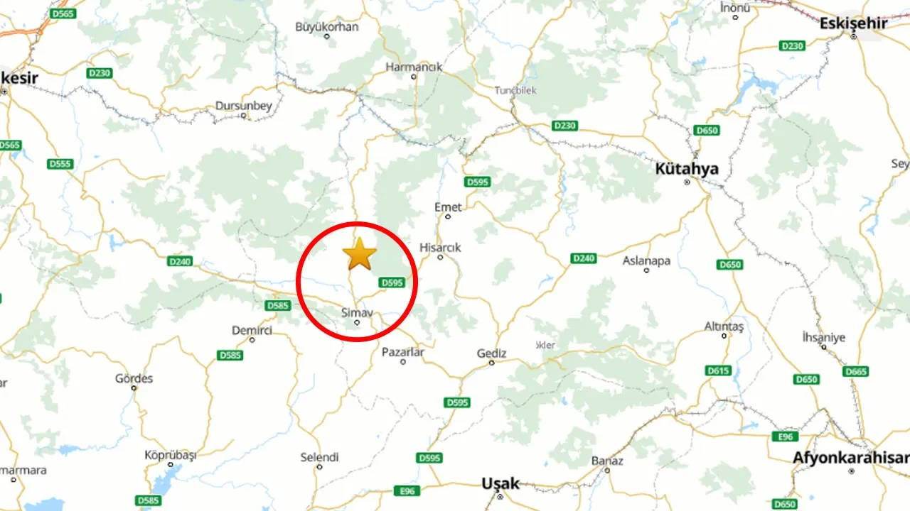 Kütahya'da peş peşe deprem! AFAD duyurdu