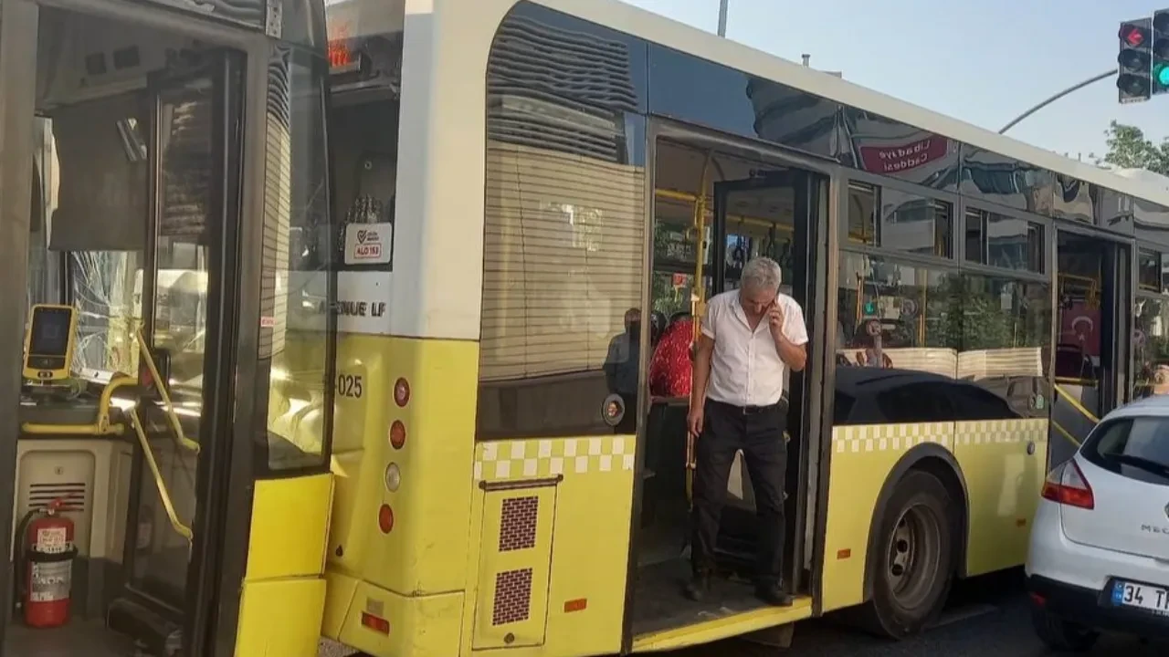 Üsküdar'da faciadan dönüldü! İETT otobüsü duramadı, büyük panik yaşandı 