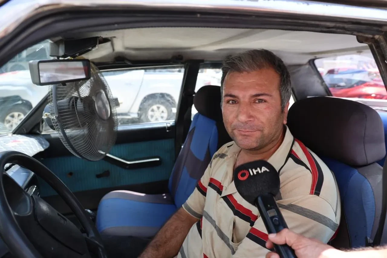 Adana'nın sıcağına dayanamayıp öyle bir şey yaptı ki... 