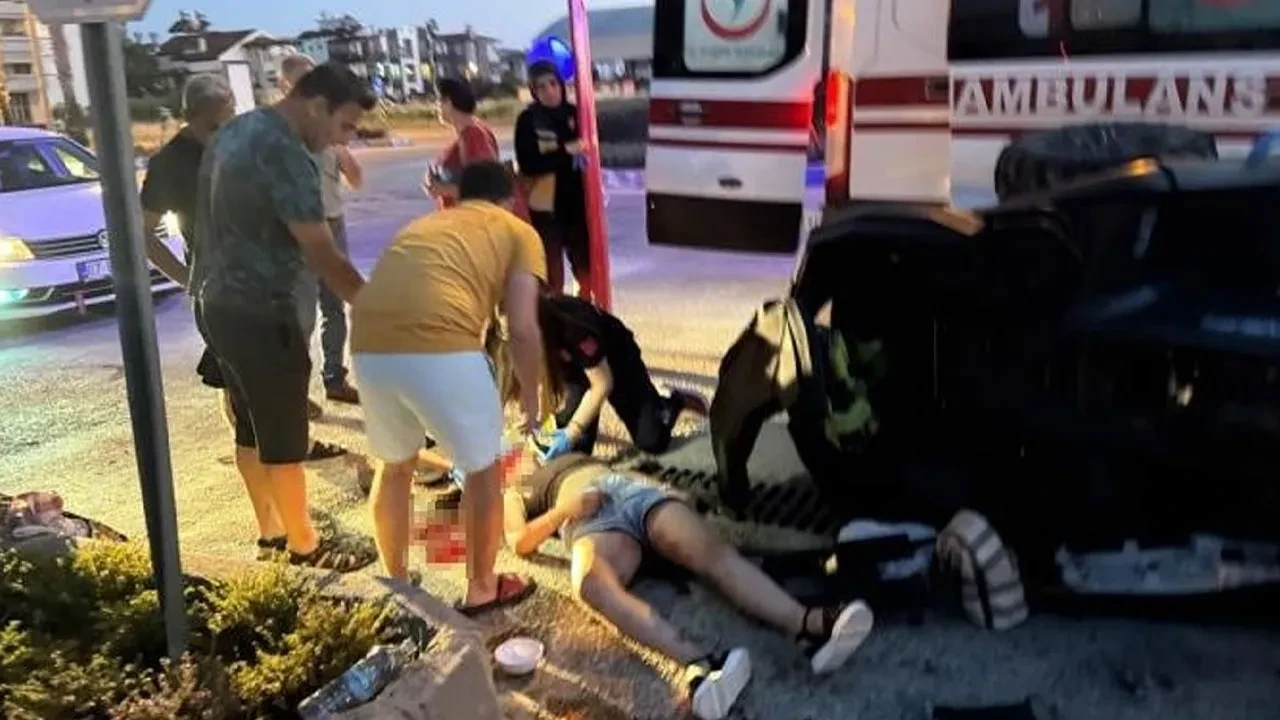 Alkollü sürücünün kullandığı ATV takla attı: Biri ağır 2 kişi yaralı