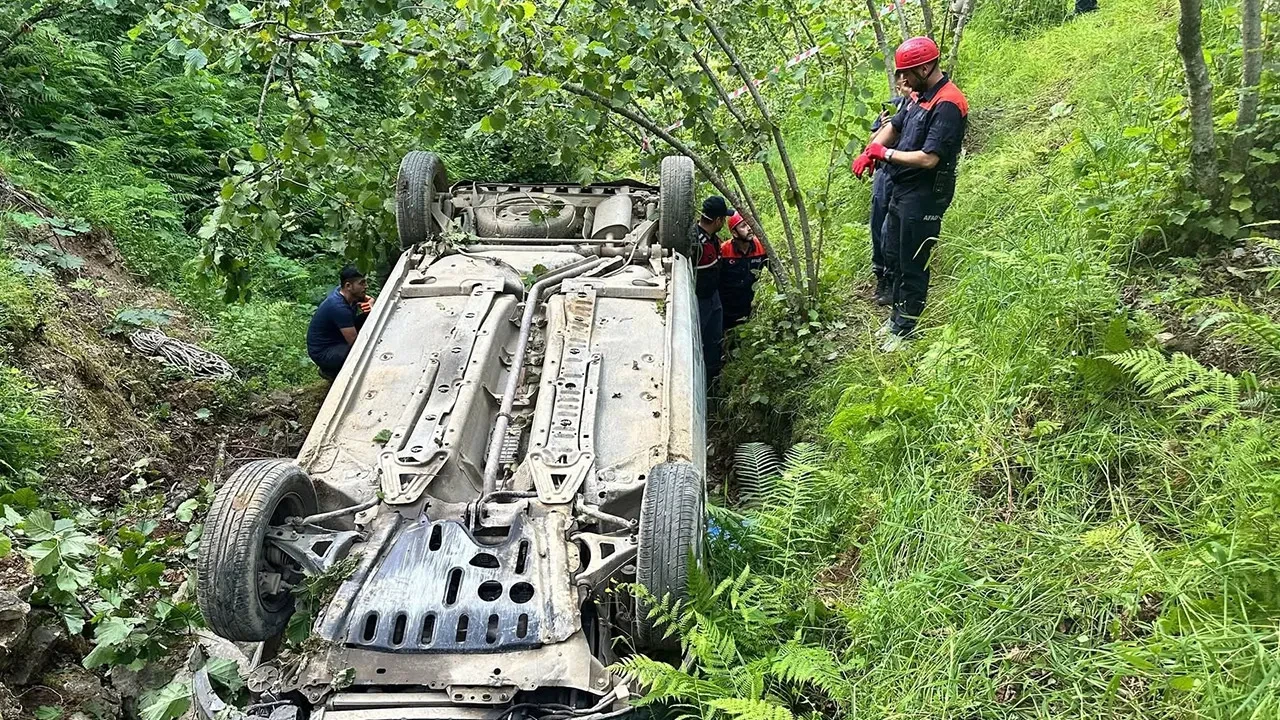 Giresun'da trafik kazası: 1 ölü