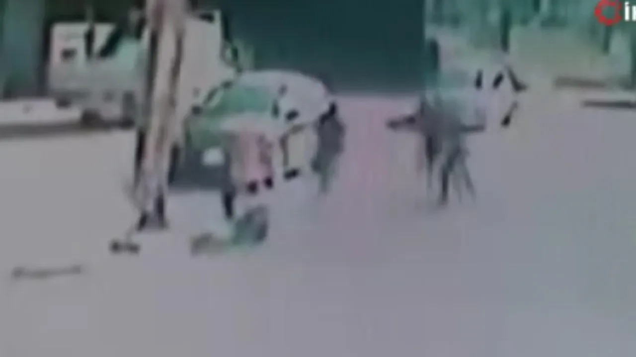 Yol verme tartışmasında kuryeye öldüresiye dayak!