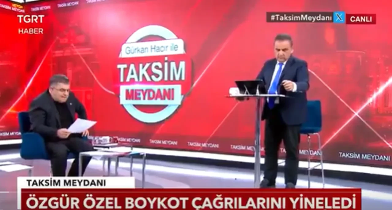 Barış Yarkadaş'tan TGRT Haber'i hedef gösteren Özgür Özel'e tepki: Tek sesli bir medya mı istiyor?