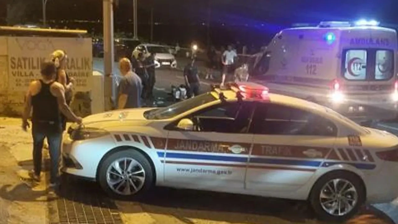 Bodrum'da motosiklet kazası! 2 sürücü can verdi