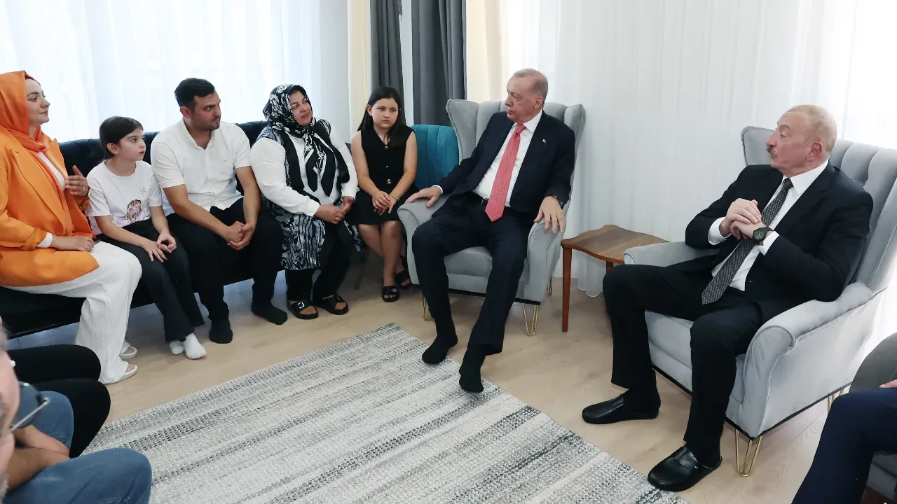 Cumhurbaşkanı Erdoğan ve Aliyev