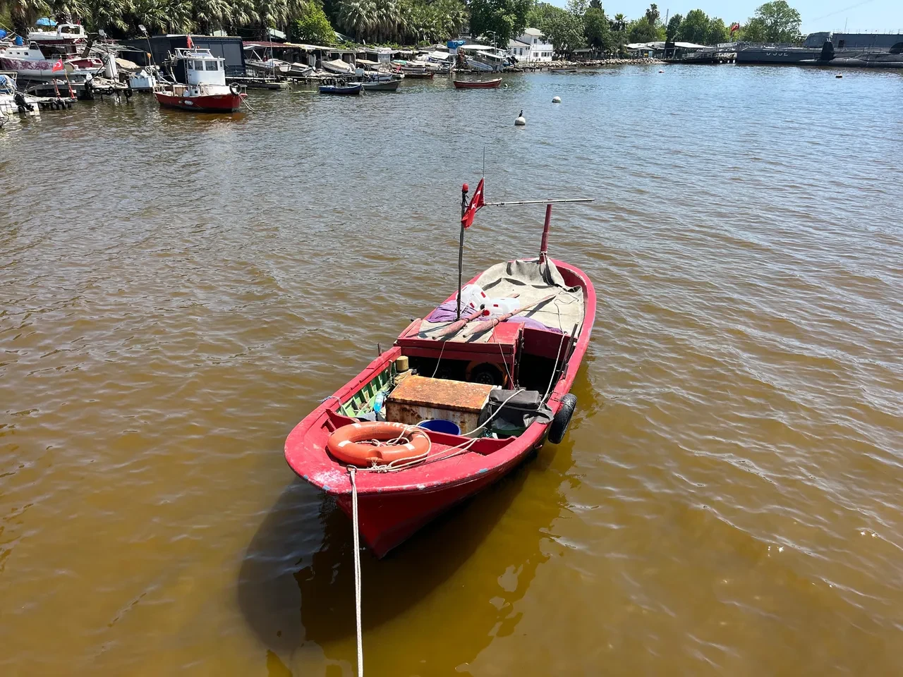 İzmit Körfezi'nde endişe verici görüntü!